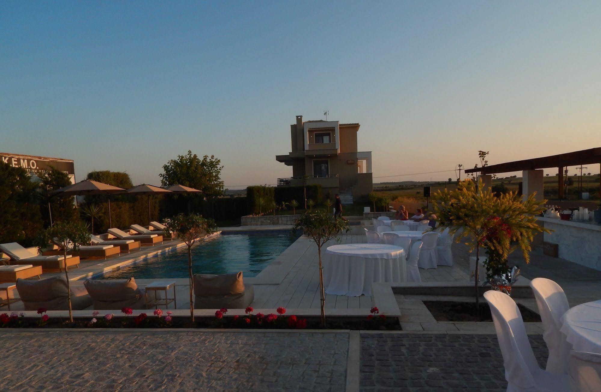 Niovi Boutique Apartments Afytos Eksteriør bilde